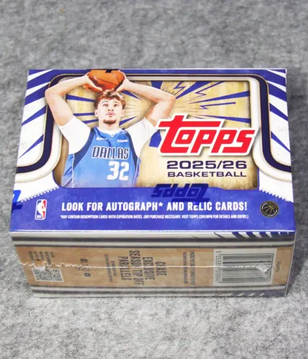 2025-26 Topps NBA Basketball Value Box - Verzegeld