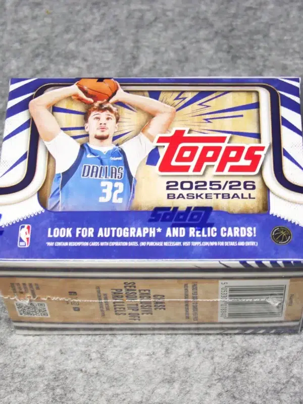 2025-26 Topps NBA Basketball Value Box - Sealed