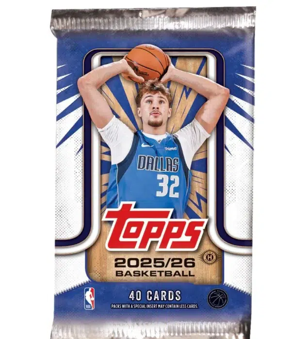 2025-26 Topps NBA Basketball Value Box - Verzegeld