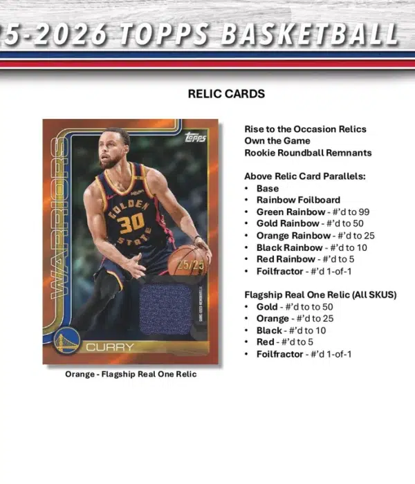 2025-26 Topps NBA Basketball Value Box - Verzegeld