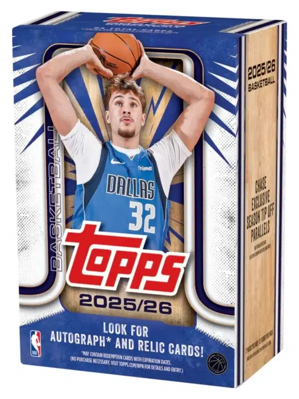 2025-26 Topps NBA Basketball Value Box - Sealed