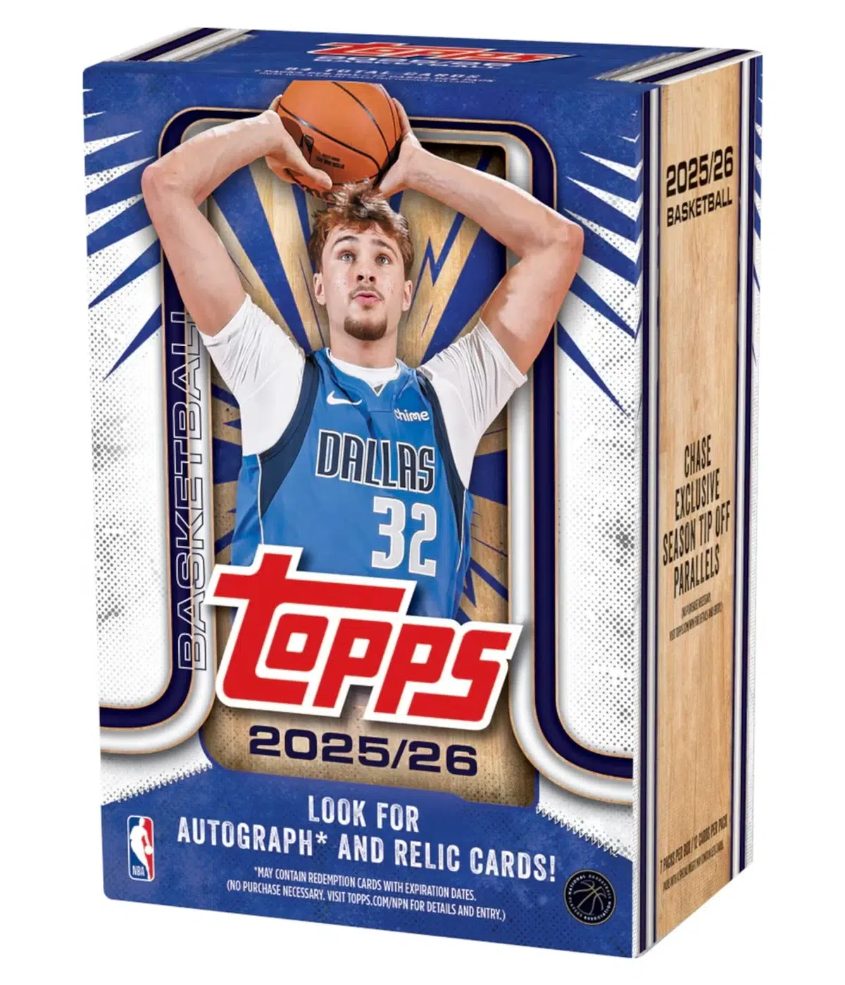 2025-26 Topps NBA Basketball Value Box - Verzegeld