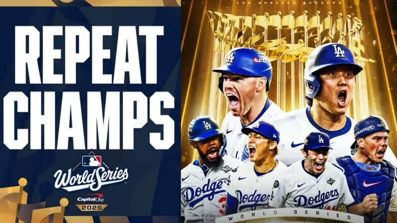 Los Angeles Dodgers MLB World Series Champions 2025