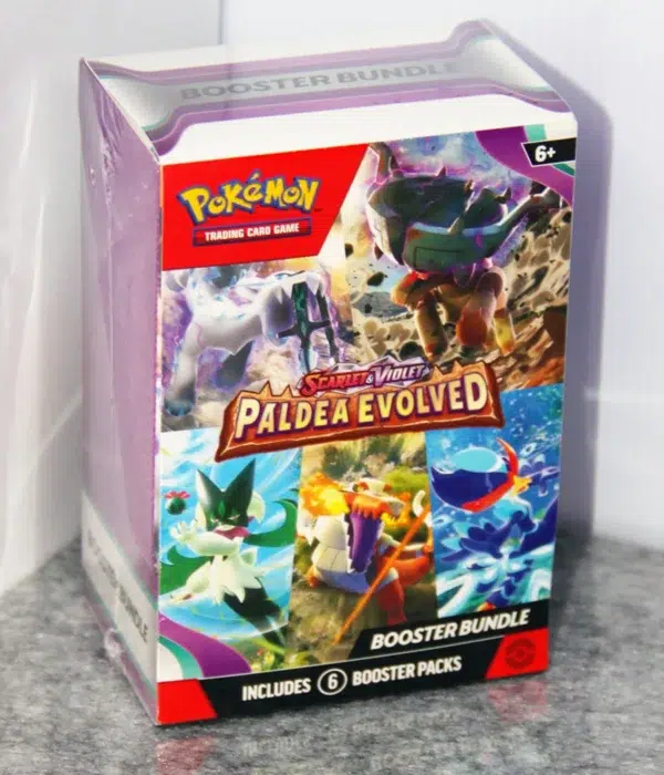 Pokemon TCG Scarlet & Violet Paldea Evolved Booster 6pk Bundle – Sealed