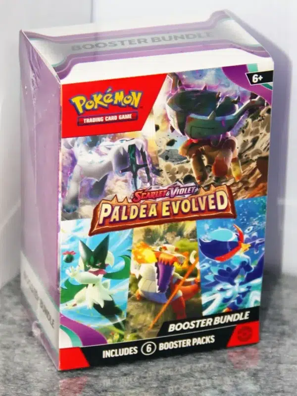 Pokemon TCG Scarlet & Violet Paldea Evolved Booster 6pk Bundle – Sealed