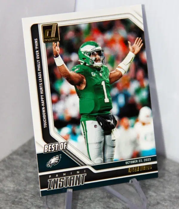 2024 Jalen Hurts #21 Panini Donruss Football Best of Instant