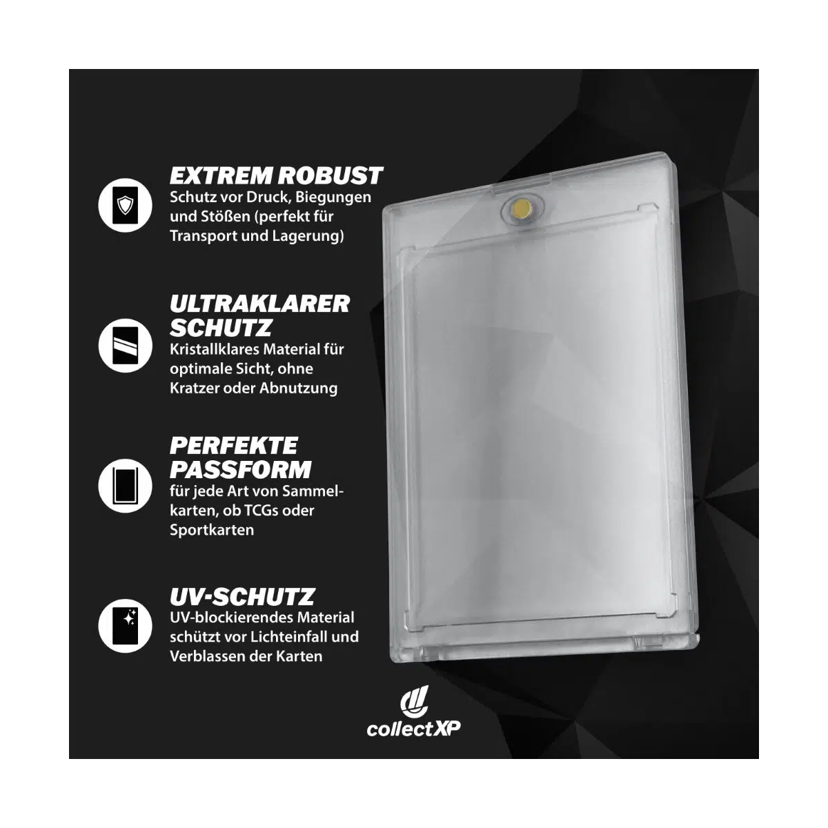 CollectXP Premium Magnetic Card Holder 35pt