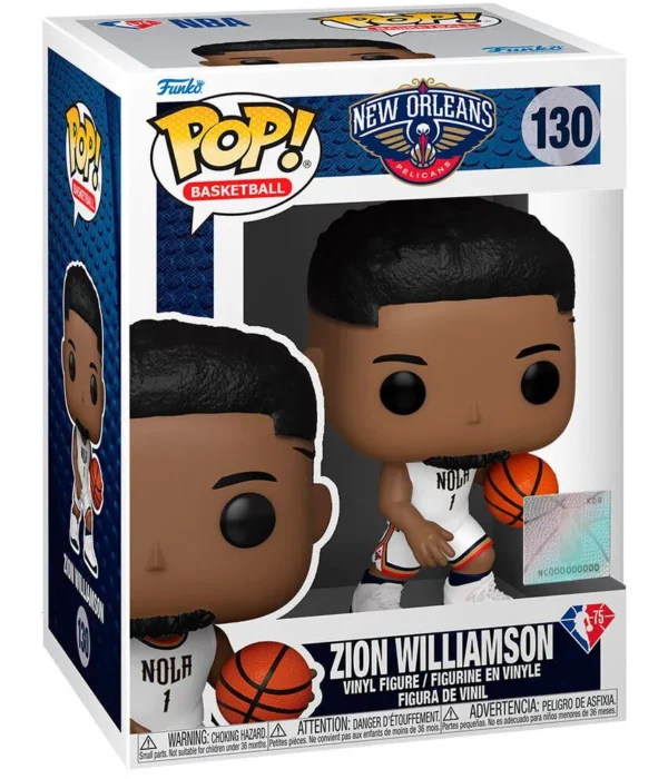 Funko POP! Zion Williamson #130 NBA Basketball New Orleans Pelicans