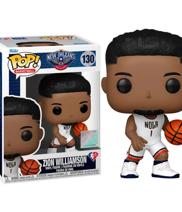 Funko POP! Zion Williamson #130 NBA Basketball New Orleans Pelicans