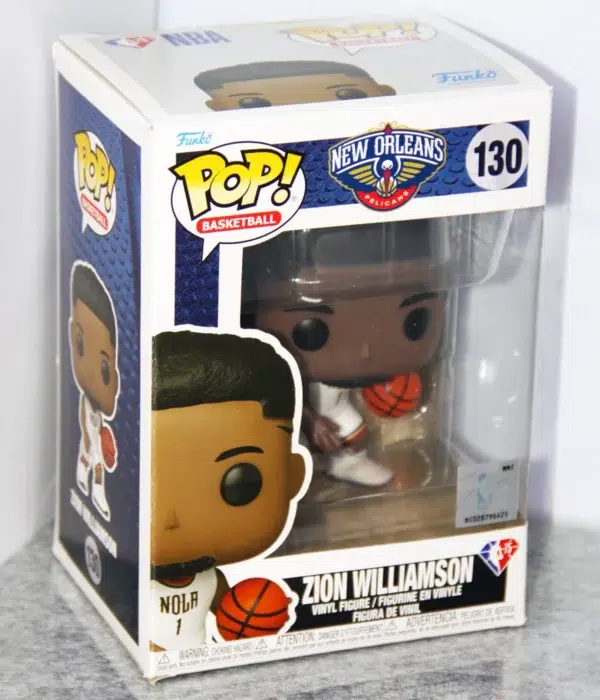 Funko POP! Zion Williamson #130 NBA Basketball New Orleans Pelicans