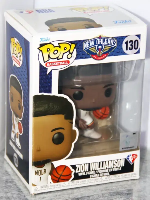 Funko POP! Zion Williamson #130 NBA Basketball New Orleans Pelicans