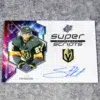 2019-20 Shea Theodore #SS-ST Upper Deck SPx Super Scripts Autograph