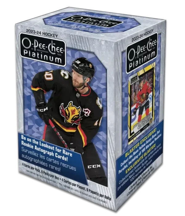2023-24 Upper Deck O-Pee-Chee Platinum Hockey NHL Blaster Box - Sealed