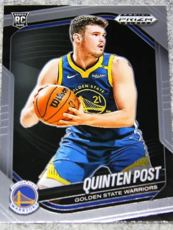 2024-25 Quinten Post #195 Panini Prizm Black RC