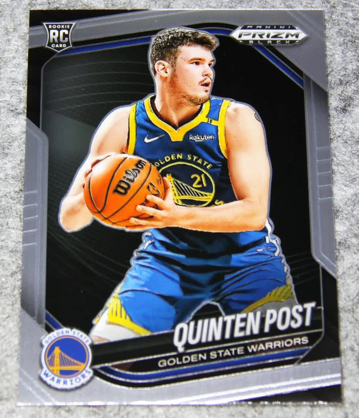 2024-25 Quinten Post #195 Panini Prizm Black RC