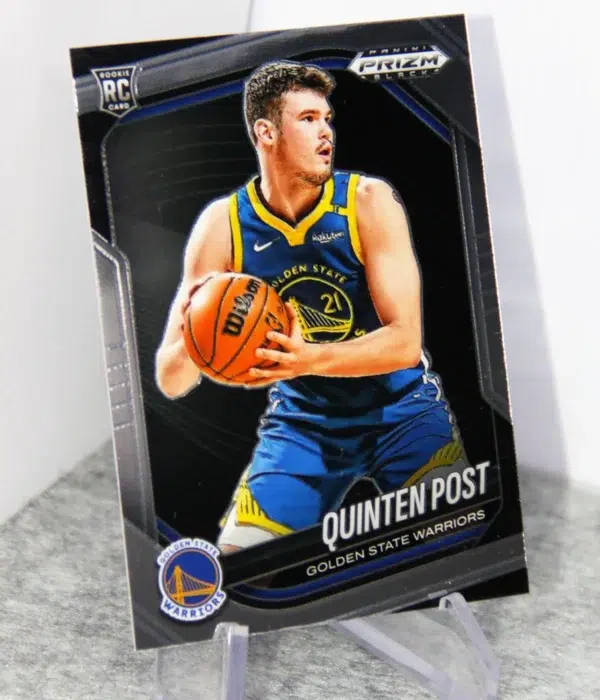 2024-25 Quinten Post #195 Panini Prizm Black RC