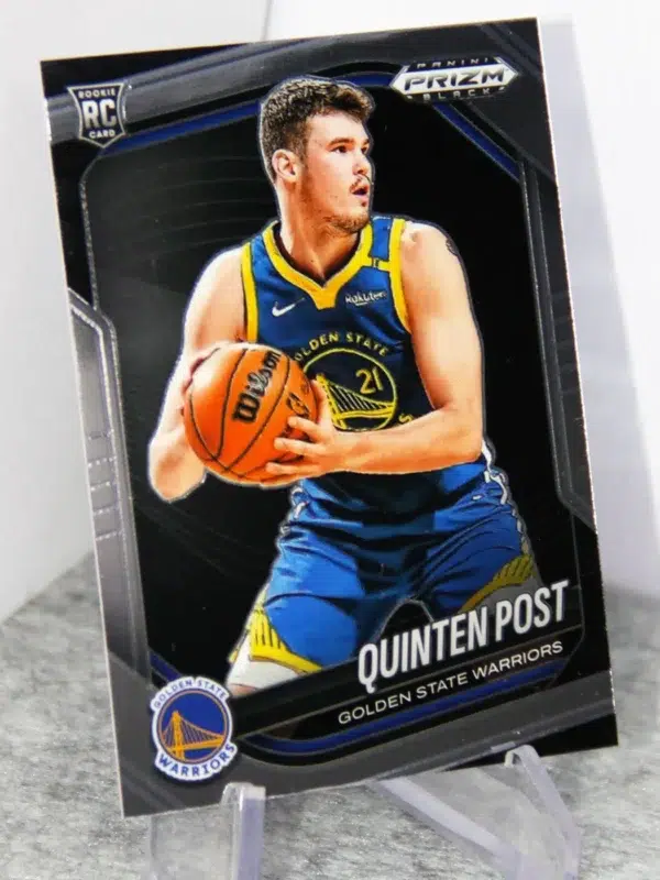 2024-25 Quinten Post #195 Panini Prizm Black RC