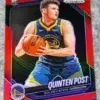 2024-25 Quinten Post #195 Panini Prizm Black Red Prizm RC /299