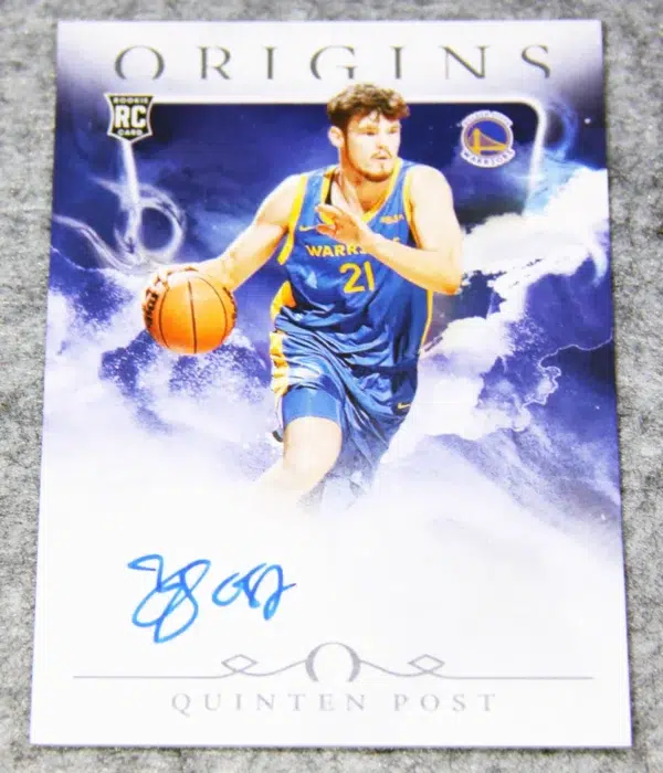 2024-25 Quinten Post #RA-QPW Panini Origins Rookie Autograph RC