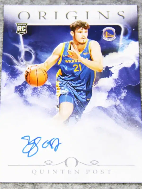 2024-25 Quinten Post #RA-QPW Panini Origins Rookie Autograph RC