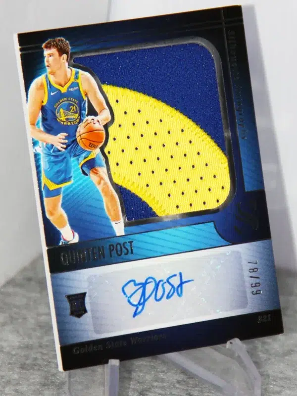 2024-25 Quinten Post #SIL-POS Panini Silhouette Autotographs RC RPA /99