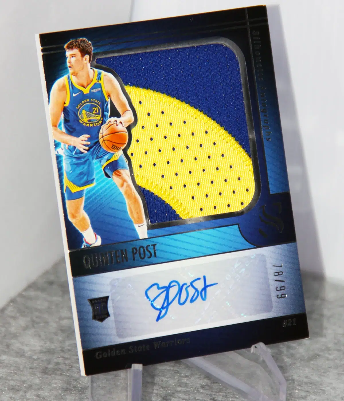 2024-25 Quinten Post #SIL-POS Panini Silhouette Autotographs RC RPA /99