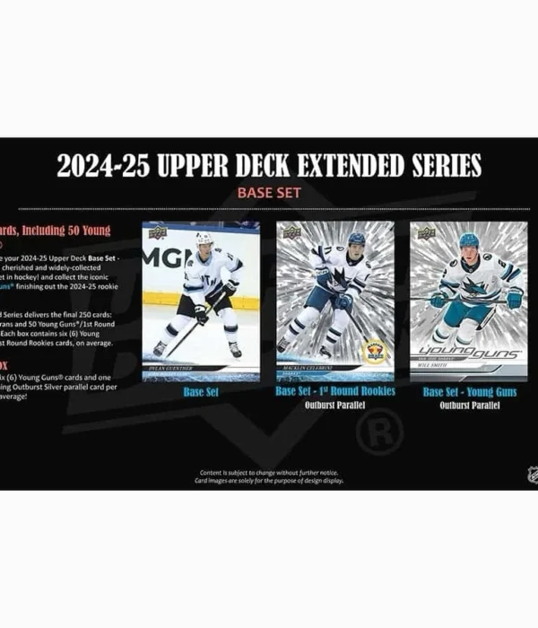 2024-25 Upper Deck Hockey Extended Series Blaster Box - Sealed