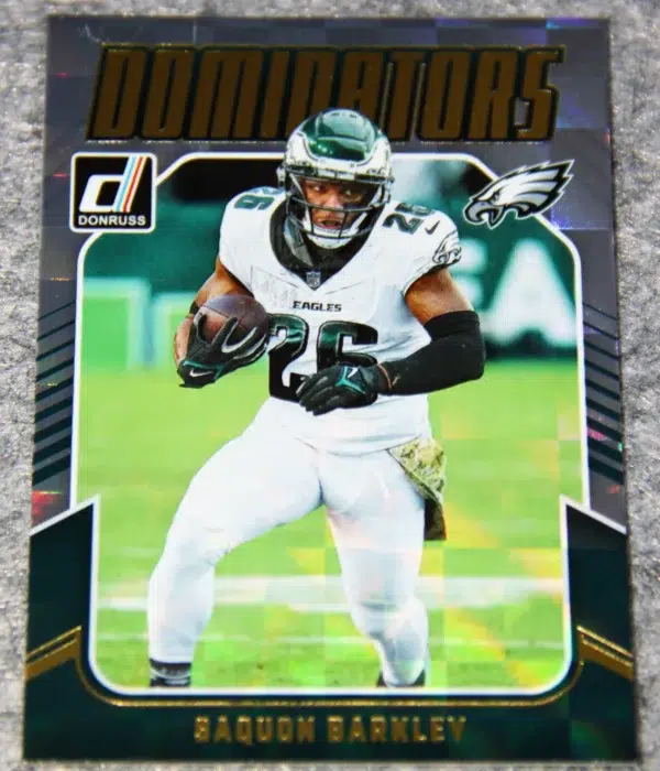 2024 Saquon Barkley #13 Panini Donruss Football Dominators