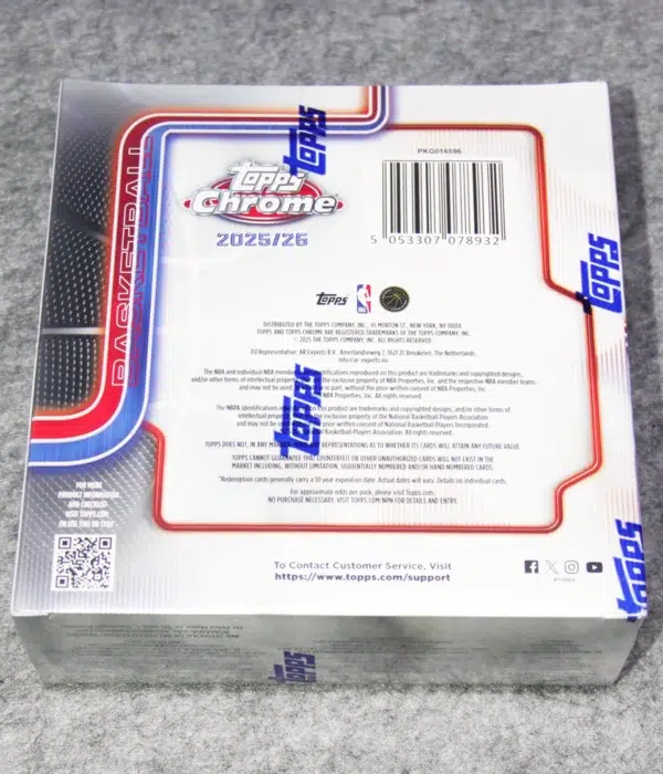 2025-26 Topps Chrome NBA Basketball Mega Box - Sealed