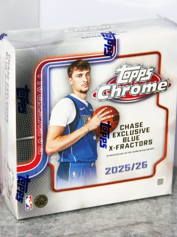 2025-26 Topps Chrome NBA Basketball Mega Box - Sealed