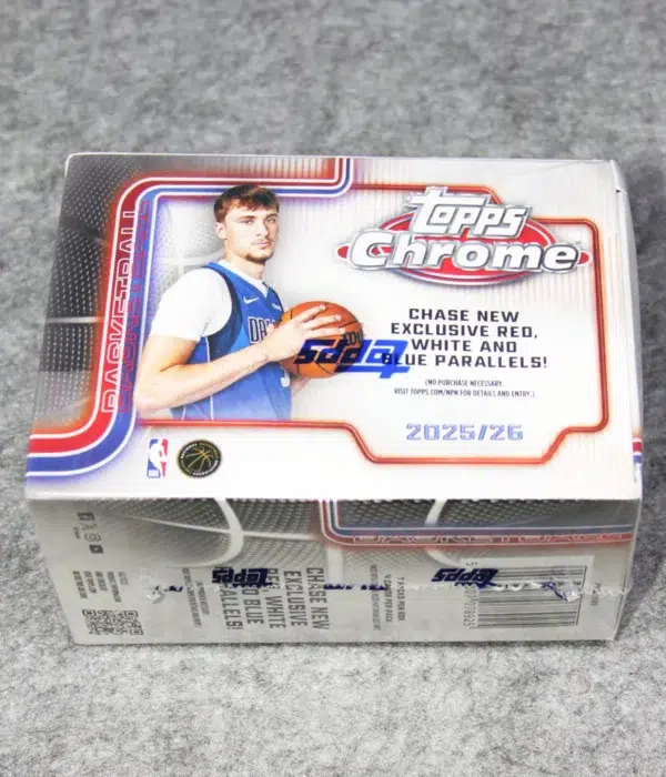 2025-26 Topps Chrome NBA Basketball Value Box - Sealed