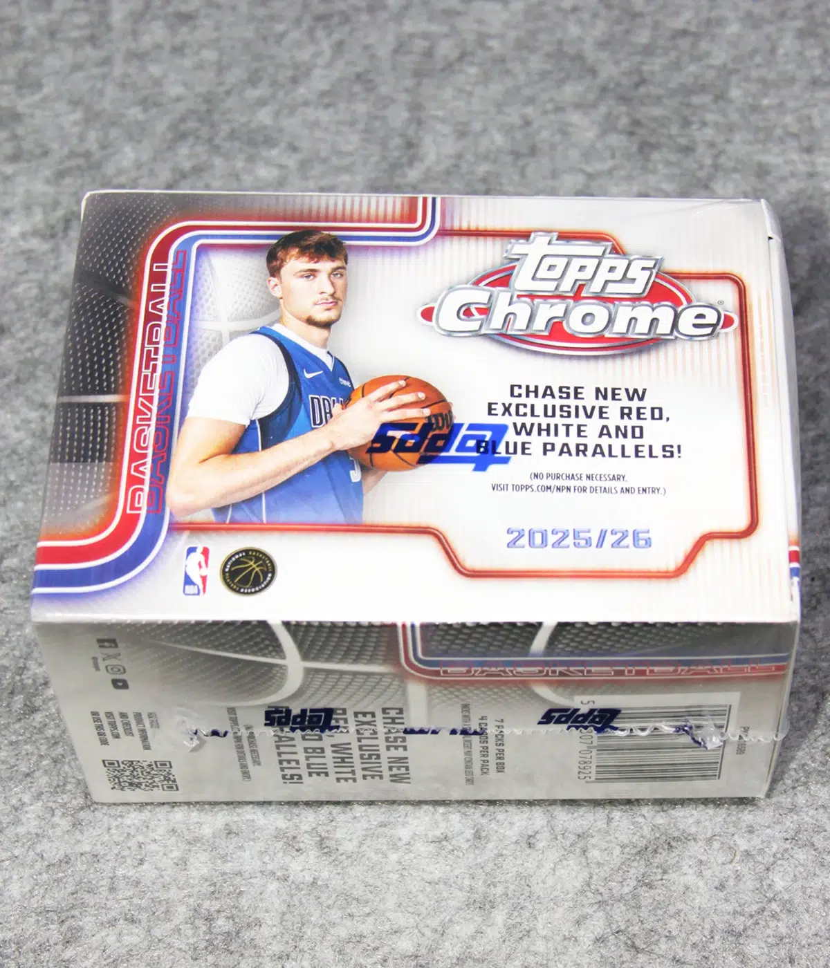 2025-26 Topps Chrome NBA Basketball Value Box - Sealed