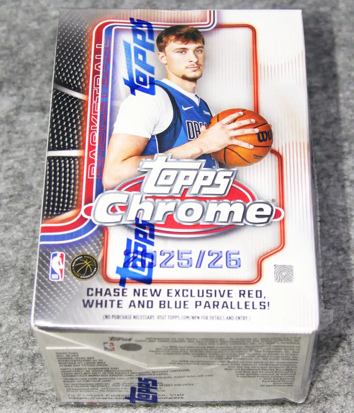 2025-26 Topps Chrome NBA Basketball Value Box - Sealed