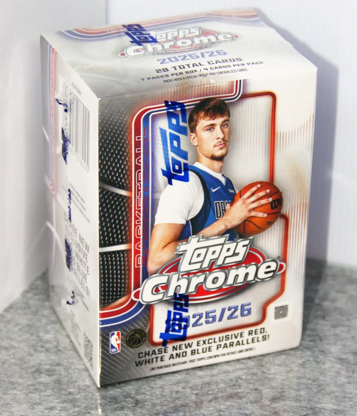 2025-26 Topps Chrome NBA Basketball Value Box - Sealed