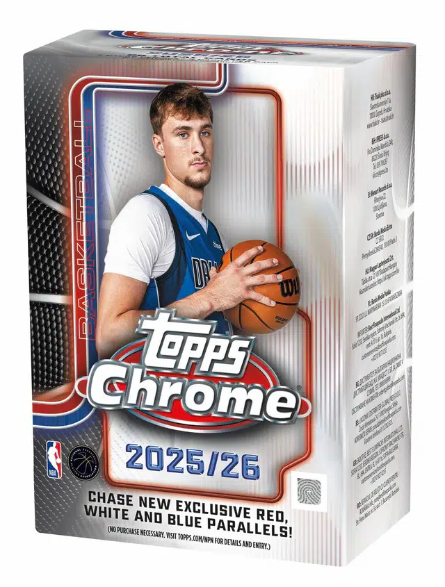 2025-26 Topps Chrome NBA Basketball Value Box - Sealed