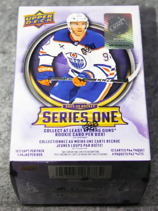 2025-26 Upper Deck Hockey Series 1 Blaster Box - Sealed