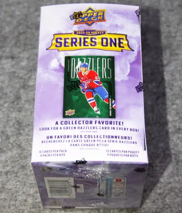 2025-26 Upper Deck Hockey Series 1 Blaster Box - Sealed