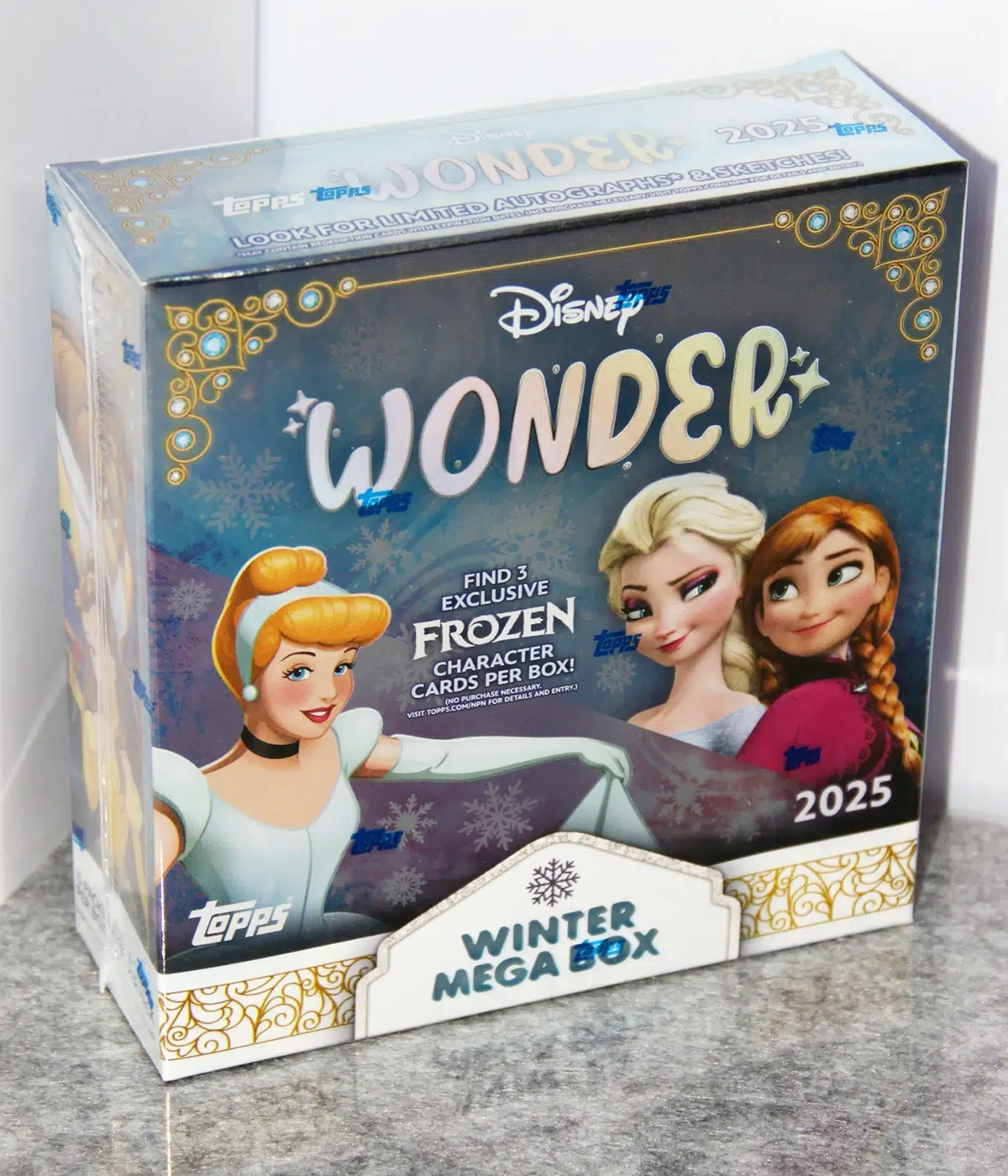 2025 Topps Disney Wonder Mega Box - Sealed
