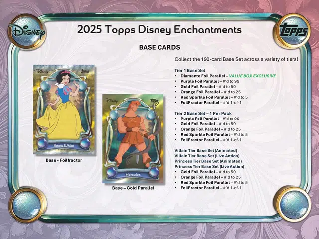 2025 Topps Disney Wonder Mega Box - Sealed