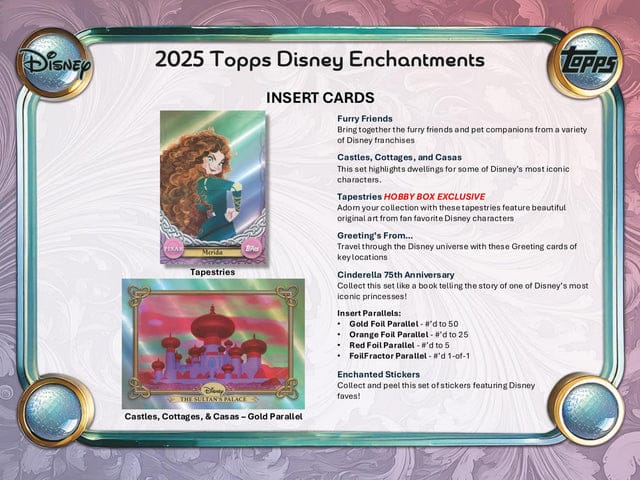 2025 Topps Disney Wonder Mega Box - Sealed