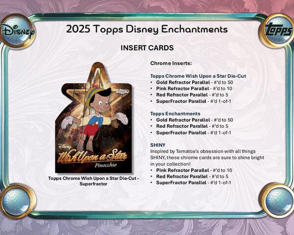 2025 Topps Disney Wonder Mega Box - Sealed