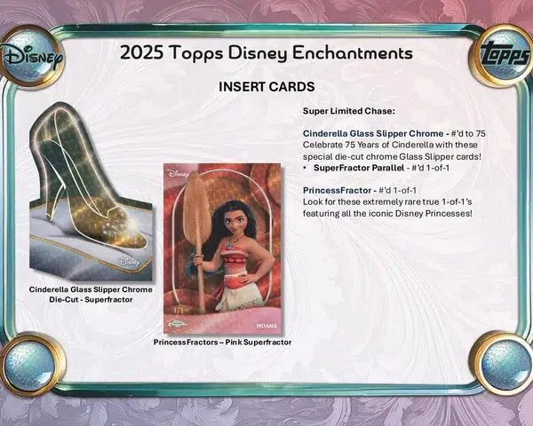 2025 Topps Disney Wonder Mega Box - Sealed