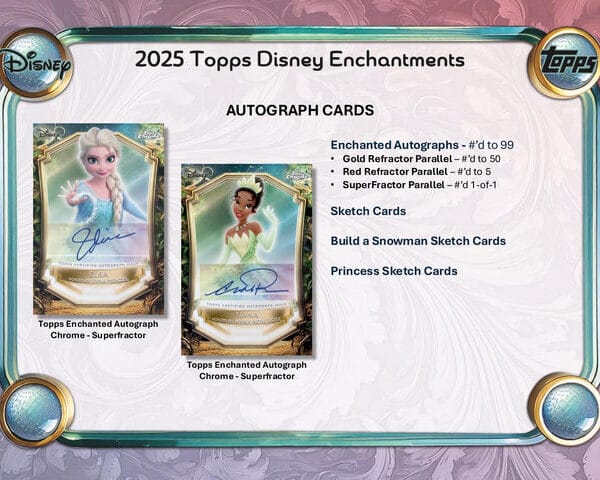 2025 Topps Disney Wonder Mega Box - Sealed