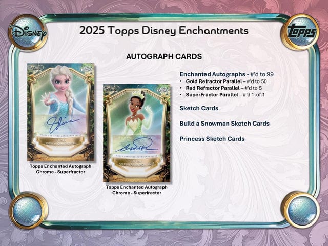 2025 Topps Disney Wonder Mega Box - Sealed