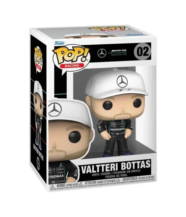 Funko POP! Valtteri Bottas #02 Formule 1 Racing Mercedes AMG Petronas