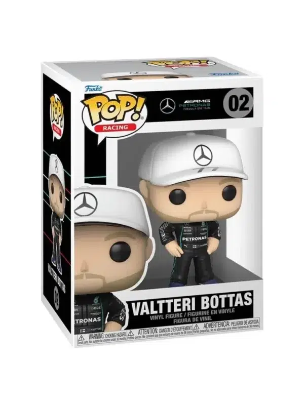 Funko POP! Valtteri Bottas #02 Formule 1 Racing Mercedes AMG Petronas
