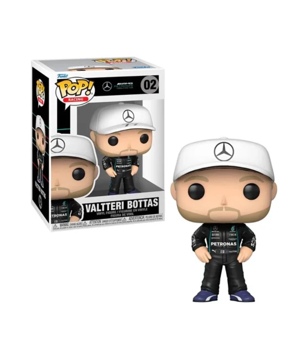 Funko POP! Valtteri Bottas #02 Formule 1 Racing Mercedes AMG Petronas