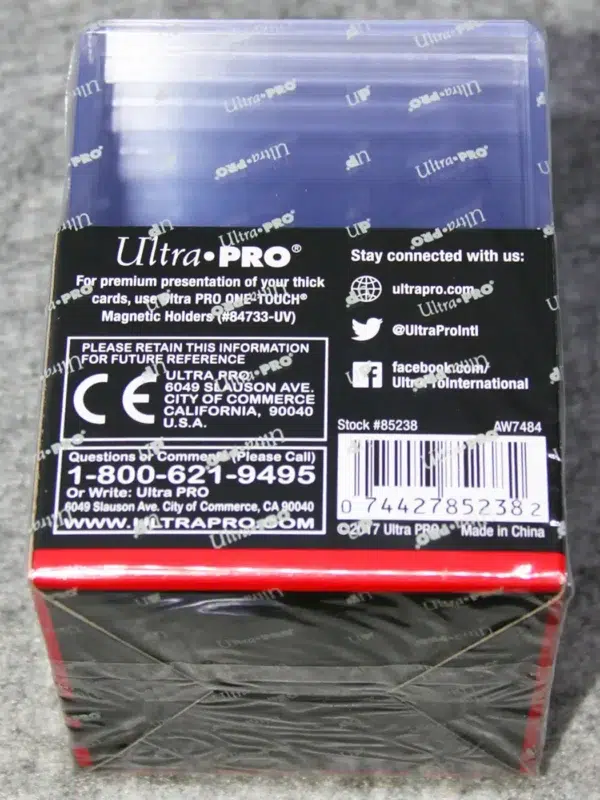 Ultra PRO Clear Super Think Toploaders 3" x 4" 260pt