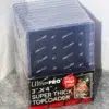 Ultra PRO Clear Super Think Toploaders 3" x 4" 260pt