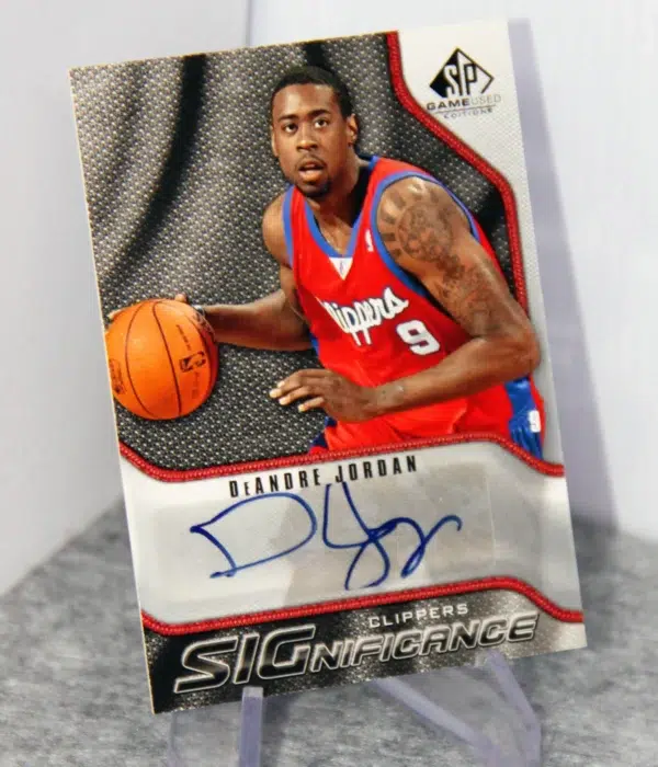 2009-10 DeAndre Jordan #S-DE Upper Deck SP Game Used SIGnificance Autograph